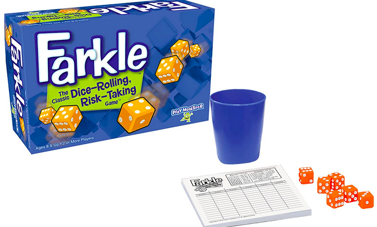 Farkle Dice-Rolling Game only $4.47!