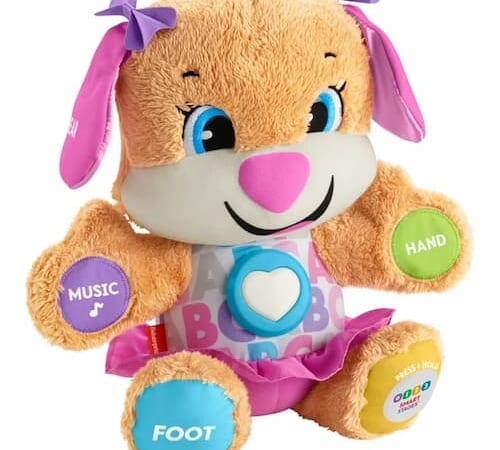 Fisher-Price Laugh & Learn Smart Stages Sis Musical Plush Toy only $10.07!