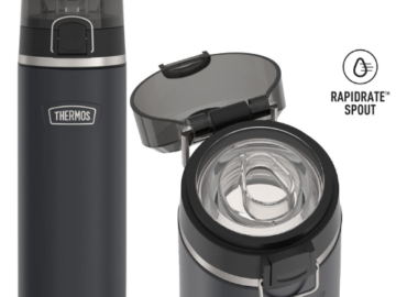 Thermos Icon Series Stainless Steel 24-Oz Water Bottle with Spout (Granite) $13.59 (Reg. $25) – Lowest price in 30 days