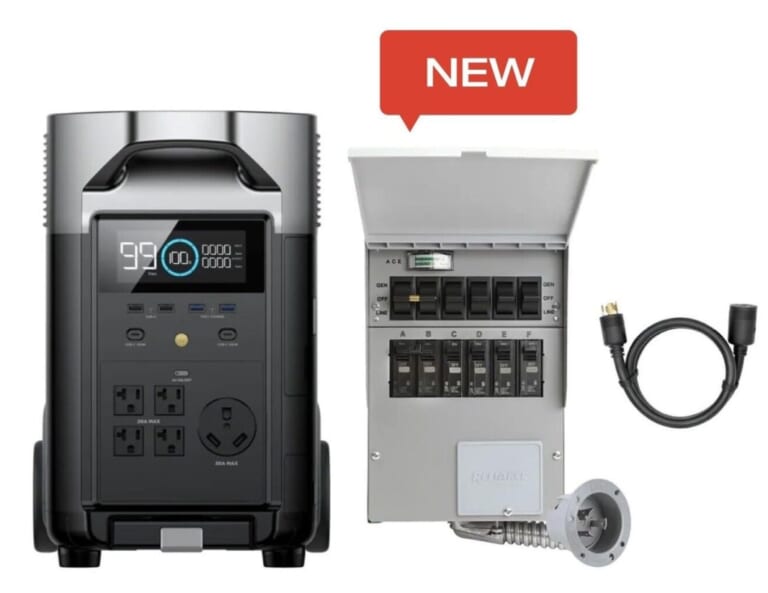 Certified Refurb EcoFlow Delta Pro Power Station w/ Transfer Switch for $1,899 + free shipping