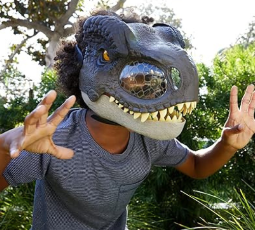 Mattel Jurassic World T-Rex Chomp N Roar Mask $8.99 (Reg. $12) + w/ Motion & Sounds