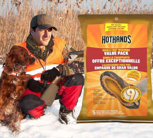 HotHands Insole Foot Warmers With Adhesive, 5 Pairs $5.89 (Reg. $15) – $1.18 each