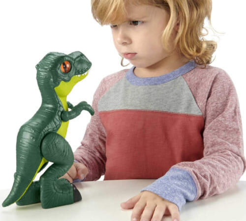 Imaginext Jurassic World T. Rex XL Poseable Dinosaur Toy, 9.5-Inch  $5 (Reg. $14.05)