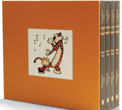 The Complete Calvin and Hobbes 4-Book Paperback Box Set $58.91 After Coupon (Reg. $135) + Free Shipping – $14.73/Book