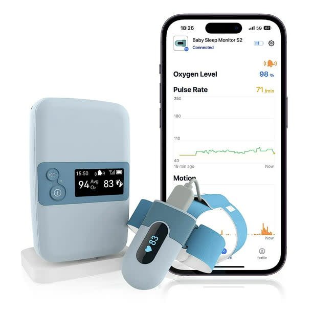 Babytone Baby Sleep Monitor w/ Base Station for $150 + free shipping