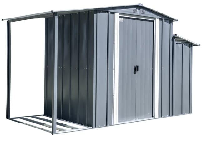 Arrow 11×5-Foot 3-in-1 Galvanized Steel Storage Shed for $635 + free shipping