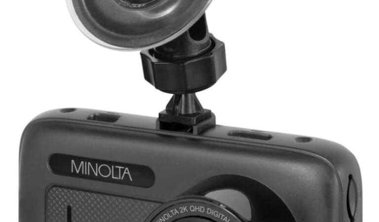 Minolta 2.5K Dash Cam for $60 + free shipping