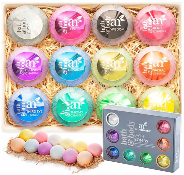 ArtNaturals Large Bath Bombs Gift Set kit