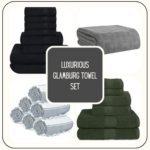 Today Only! Save on Luxurious Glamburg Towel Set from $19.19 (Reg. $29.99+)