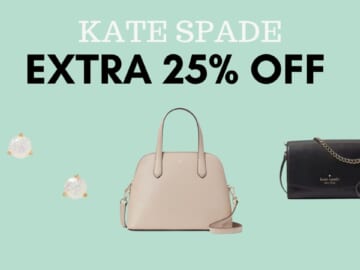 Extra 25% Off Kate Spade Clearance Items