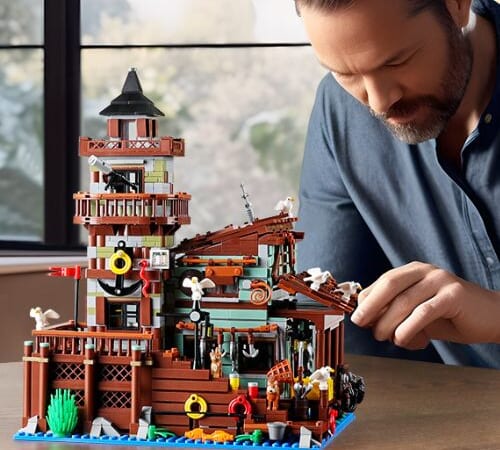 Fishing Village House Building 1881-Piece Set $24.99 After Code + Coupon (Reg. $50) + Free Shipping – LEGO Inspired Set for WAY LESS!