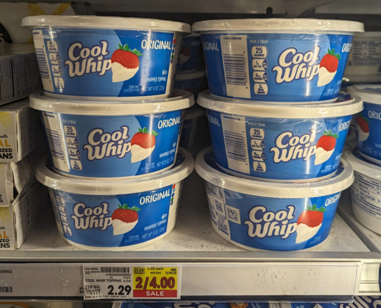 Cool Whip Just $1.60 At Kroger