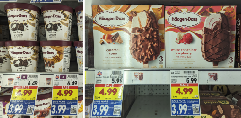 Get Haagen-Dazs Ice Cream For As Low As $1.99 At Kroger (Regular Price $4.99)