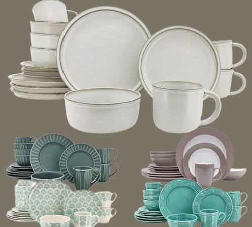 Food Network 16-PC Dinnerware Set $29.49/Set After Code + Kohl’s Cash when you buy 2 (Reg $120) + Free Shipping – 5 Colors