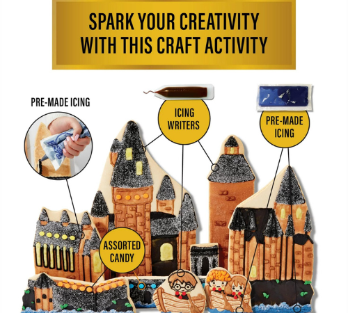 Harry Potter Build Your Own Hogwarts Castle Cookie Kit, 29.4-Ounce $7.49 (Reg. $38)