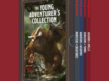 Dungeons & Dragons Young Adventurer’s Guides 4-Book Boxed Set $18.79 After Coupon (Reg. $33) – $4.70/Book