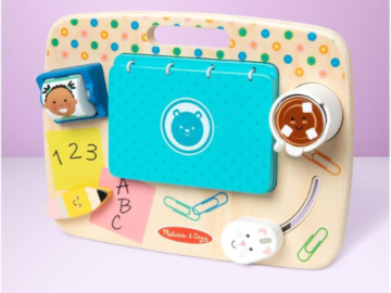 Melissa & Doug Wooden Work & Play Desktop Activity Board $13.19 (Reg. $28) – LOWEST PRICE