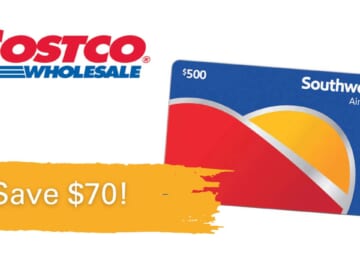 Southwest Airlines $500 E-Gift Card For Only $430 at Costco