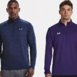 Under Armour Men’s Tech Zip Long Sleeved Pullovers only $16.19 shipped!