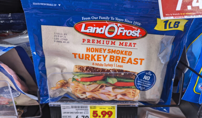 Grab A Pound Of Land O’Frost Premium Sliced Meat For Just $4.99 At Kroger