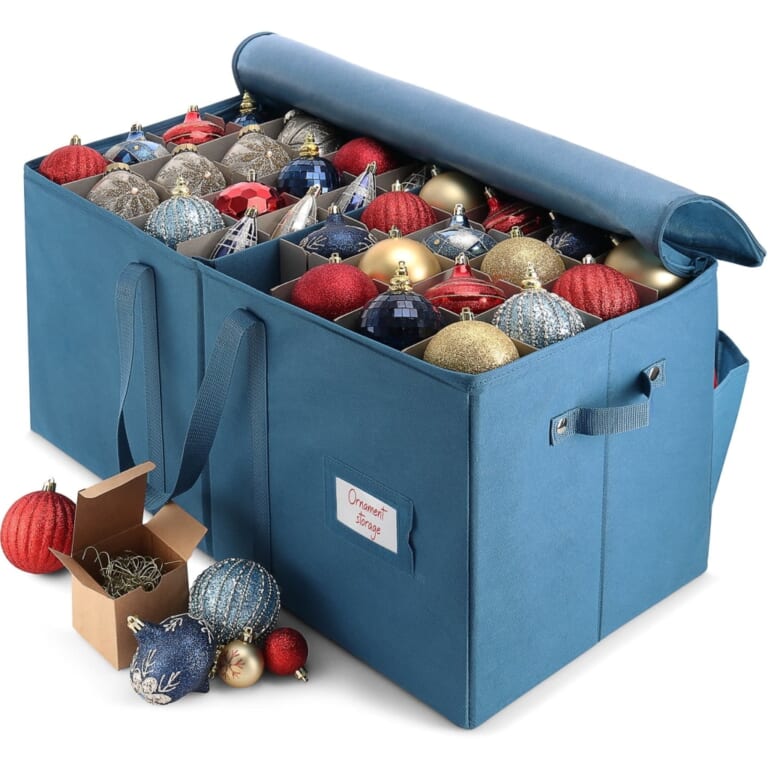 Christmas Ornament Storage Box for $22 + free shipping w/ $35