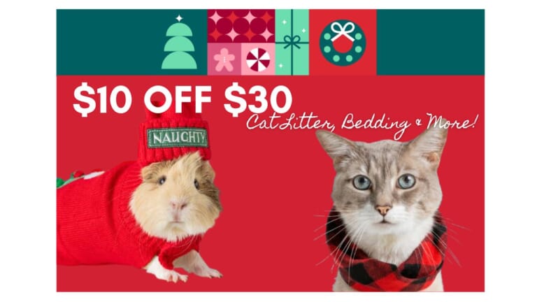 PetSmart | $10 off $30 Same Day Delivery | Today Only!