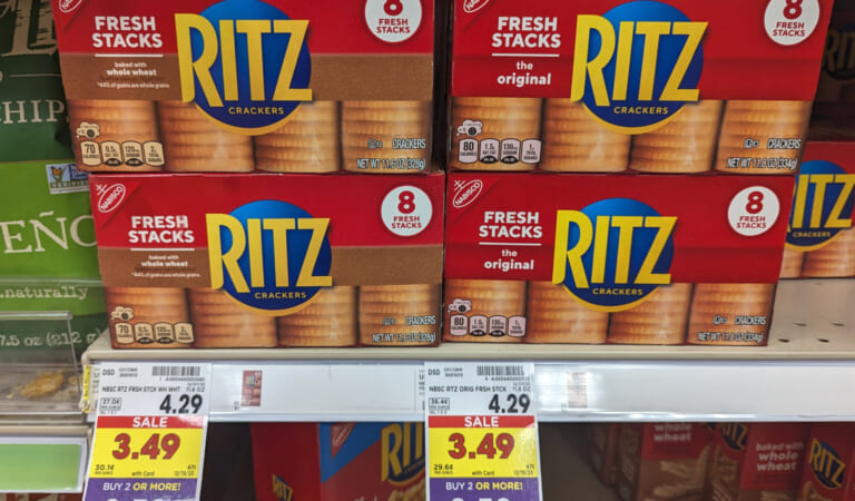 Ritz Crackers Just $1.50 At Kroger