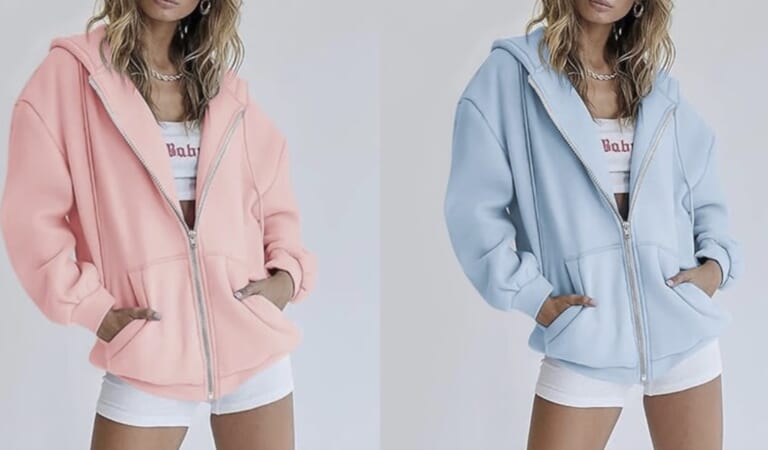 Women’s Cute Oversized Hoodies only $12.86!