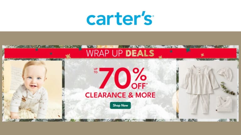 Carter’s | 70% Off Clearance & More Deals