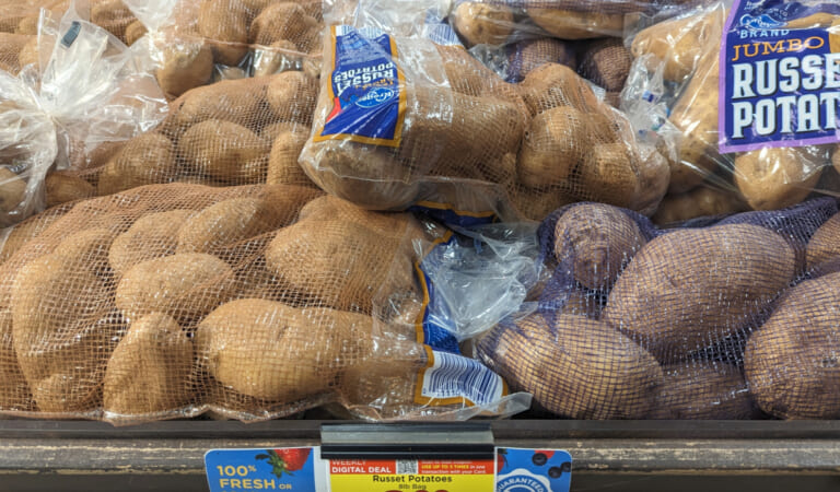 Grab 8-Pounds Of Kroger Russet Potatoes For Just $2.99