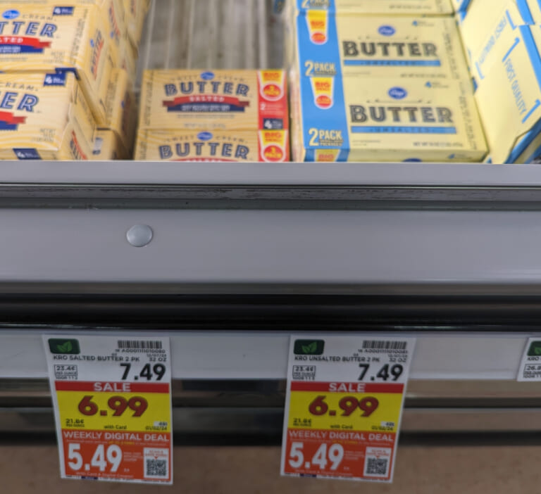 Kroger Butter 2-Packs Just $5.49 At Kroger