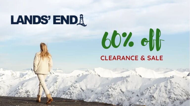 Lands’ End | 60% Off Clearance, 40% Off Full Price