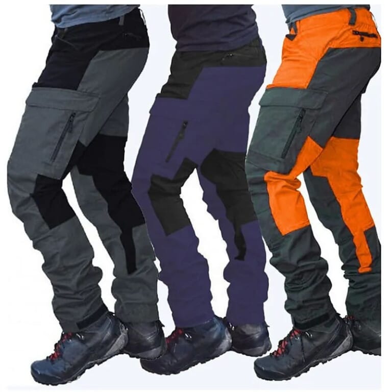 PRINTRENDY Men's Cargo Hiking Pants for $14 + $5 s&h