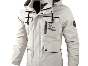 Usportsjournal Men's Winter Coat for $20 + $9 s&h