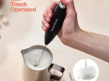 Powerful Handheld Milk Frother $5.69 (Reg. $20)