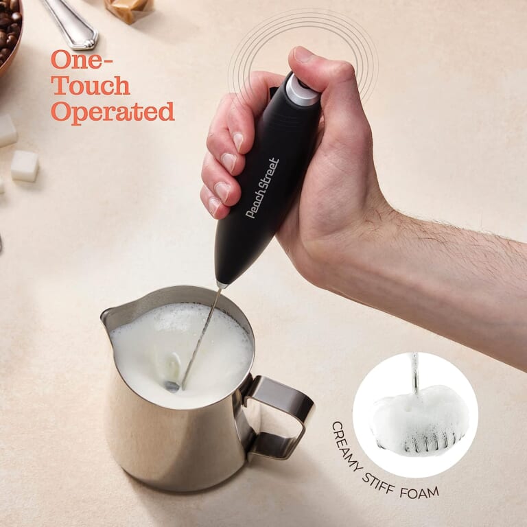 Powerful Handheld Milk Frother $5.69 (Reg. $20)