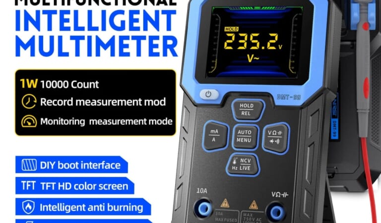 Fnirsi Multi-Functional Digital Multimeter for $31 + free shipping