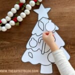 Free Printable Jumbo Christmas Tree Paper Craft