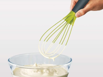 Collapsible 2-In-1 Balloon & Flat Silicone Coated Twist Whisk $7.19 After Coupon (Reg. $15) – 3.5K+ FAB Ratings!