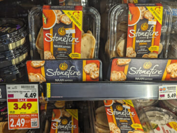 Stonefire Naan Dippers As Low As $2.49 At Kroger