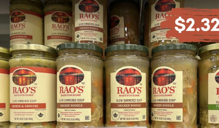 $2.32 Rao’s Slow Simmered Soup at Publix