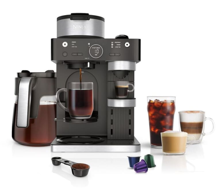 Ninja Espresso & Coffee Barista System for $190 + free shipping