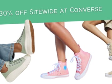 Converse | 30% Off Sitewide | Ends Today!