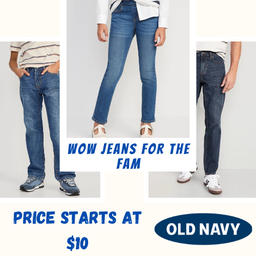 2 Days Only! Wow Jeans for the Fam from $10 (Reg. $24.99+)