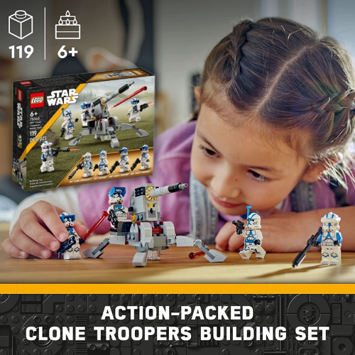 LEGO Star Wars 119-Piece 501st Clone Troopers Battle Pack Buildable Toy Set $15.99 (Reg. $20)