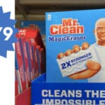 $1.79 Mr. Clean Magic Erasers at Kroger