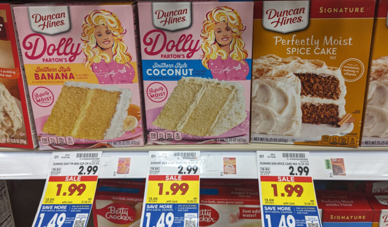 Duncan Hines Cake Mix Just $1.49 At Kroger