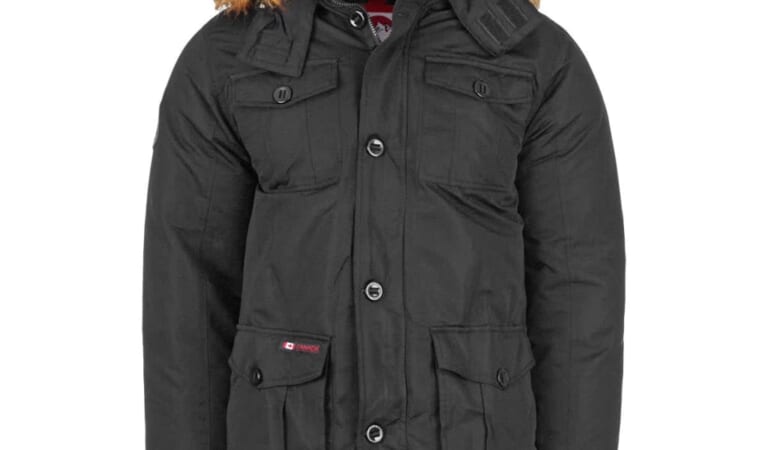 Canada Weather Gear Men's 4-Pocket Fur Hood Parka for $60 + free shipping