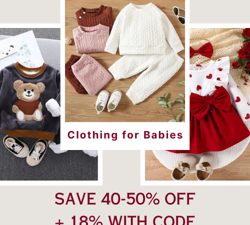 Patpat: Save 40-50% off on Clothing for Babies + 18% with code!