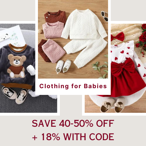 Patpat: Save 40-50% off on Clothing for Babies + 18% with code!